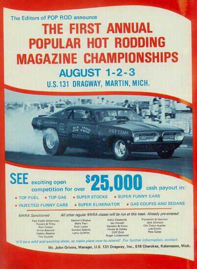 US-131 Motorsports Park - AD 1969 FROM RON GROSS